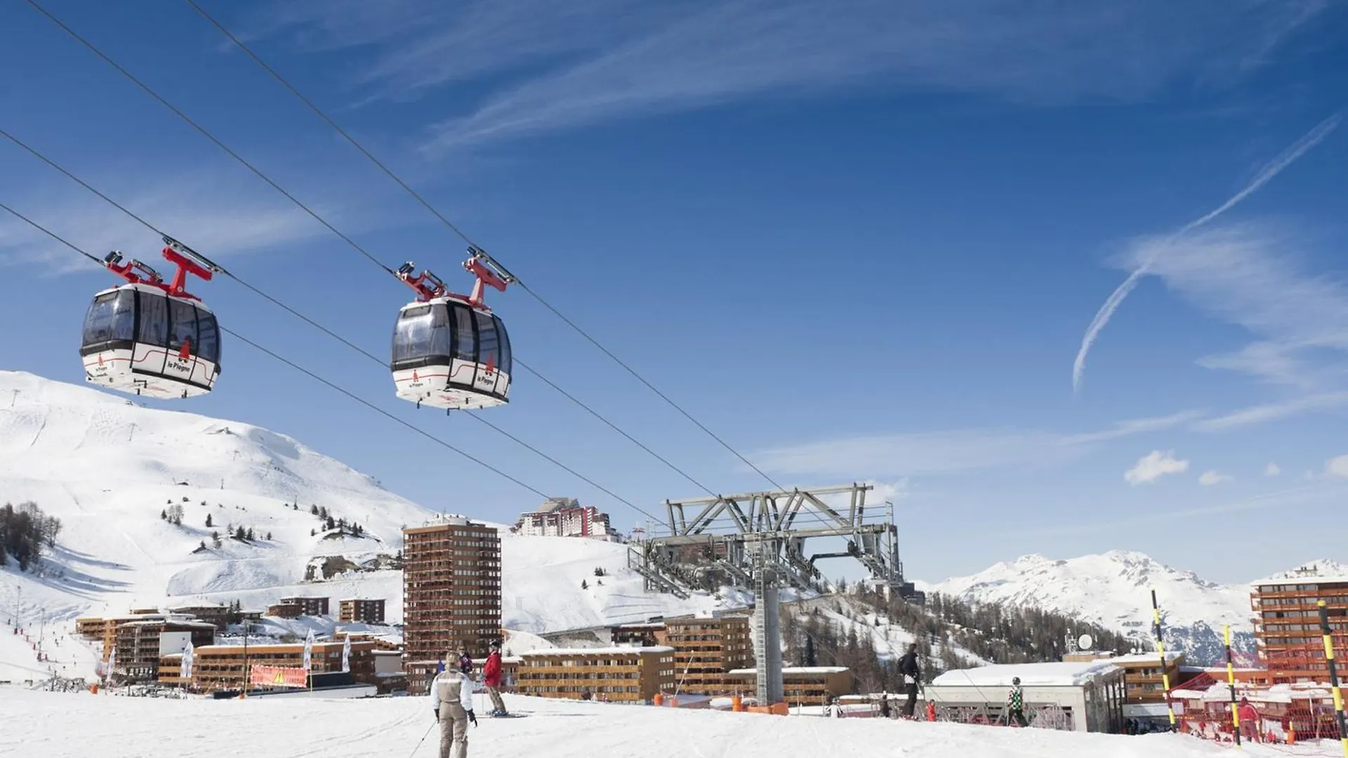 Grand Studio Pour 3 Personnes, Au Pied Des Pistes, Tout Proche Des Commerces Avec Wifi - Fr-1-455-166 La Plagne France